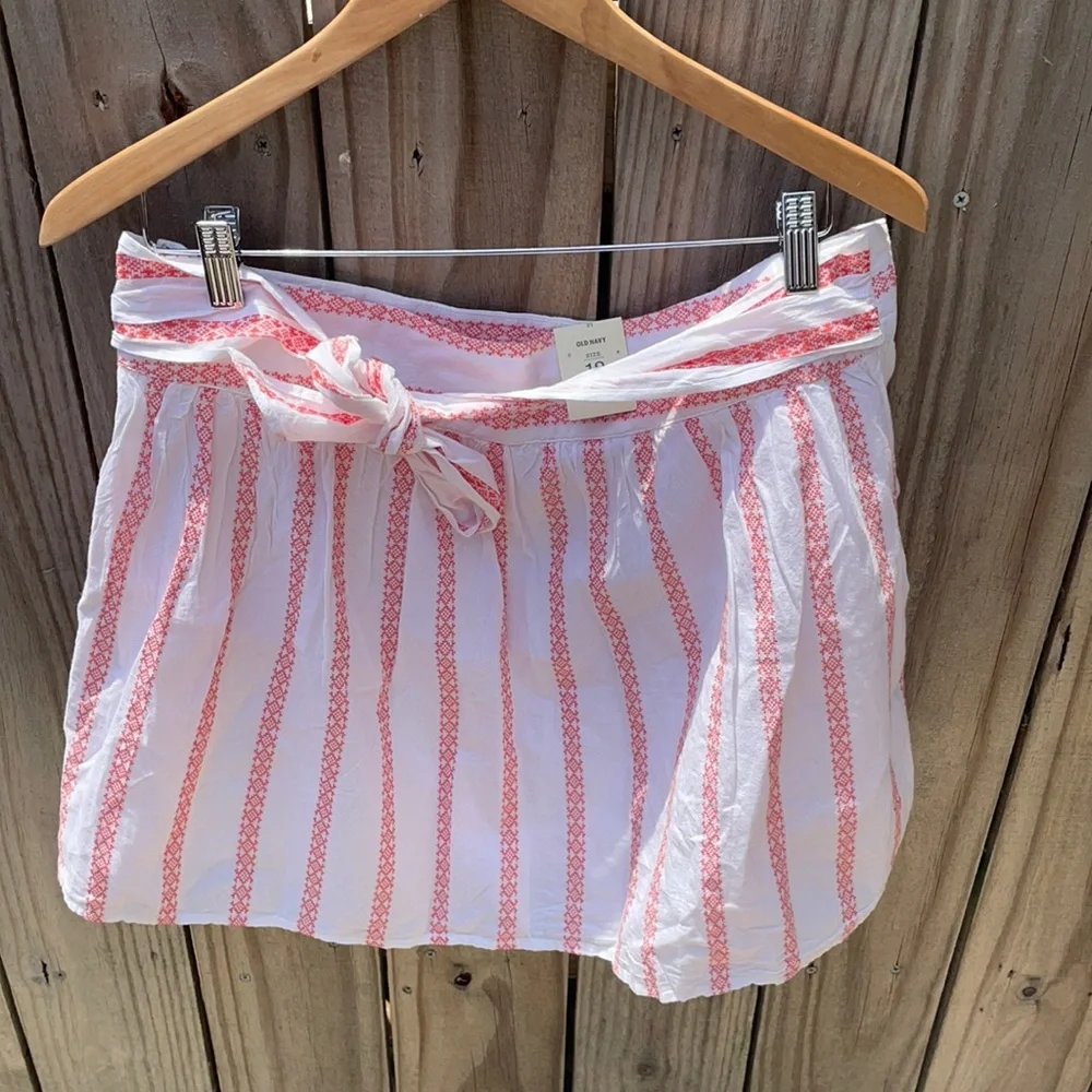 Old Navy Print Skirt Sz 12 New